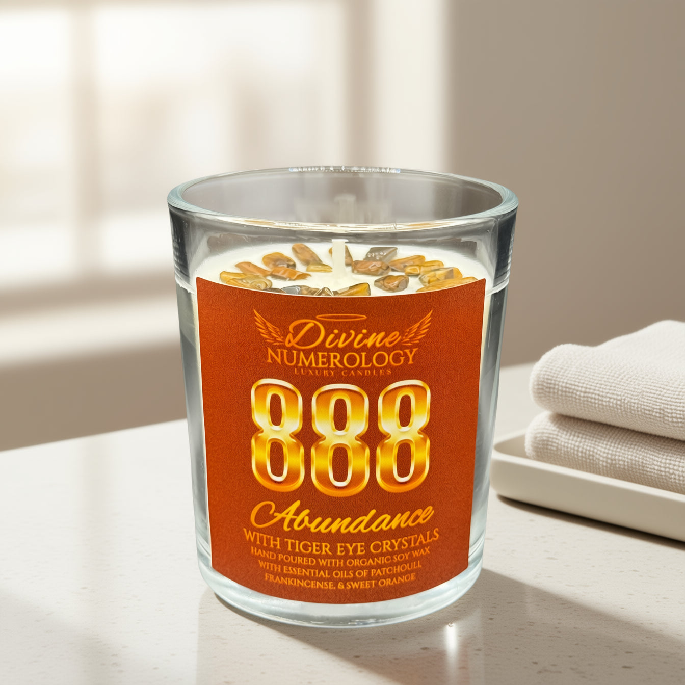 888 Abundance Candle