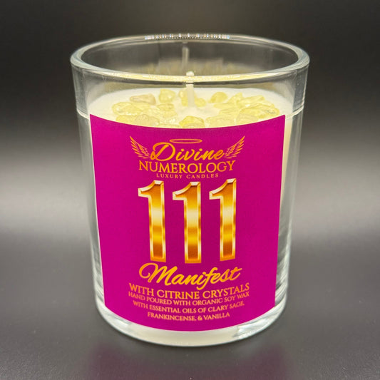 111 Manifest Candle