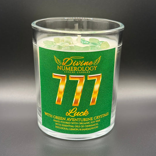 777 Luck Candle
