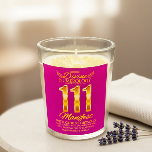 111 Manifest Candle